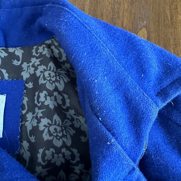 Vintage Thinsulate Blue Peacoat- Size Small - Picture 7 of 8